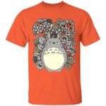 Totoro and Flowers Fanart T Shirt for Kid Ghibli Store ghibli.store