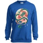 Spirited Away Haku Dragon Fanart Sweatshirt for Kid Ghibli Store ghibli.store