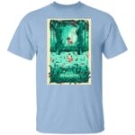 Mononoke Hime and The Shishigami Poster T Shirt Ghibli Store ghibli.store