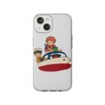 Ponyo and Sosuke on the Boat iPhone Cases Ghibli Store ghibli.store