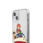 Ponyo and Sosuke on the Boat iPhone Cases Ghibli Store ghibli.store