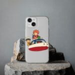 Ponyo and Sosuke on the Boat iPhone Cases Ghibli Store ghibli.store