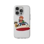 Ponyo and Sosuke on the Boat iPhone Cases Ghibli Store ghibli.store