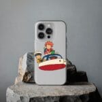 Ponyo and Sosuke on the Boat iPhone Cases Ghibli Store ghibli.store