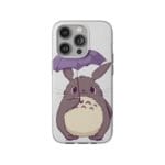 Totoro and Umbrella Cute iPhone Cases Ghibli Store ghibli.store