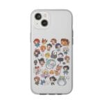 Ghibli Characters Cute Chibi Collection iPhone Flexi Case Ghibli Store ghibli.store