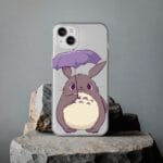 Totoro and Umbrella Cute iPhone Cases Ghibli Store ghibli.store