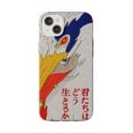 The Boy and The Heron Poster 3 iPhone Cases Ghibli Store ghibli.store