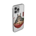 Totoro in the Ramen Bowl iPhone Cases Ghibli Store ghibli.store