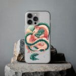 Spirited Away Haku Dragon Fanart iPhone Cases Ghibli Store ghibli.store