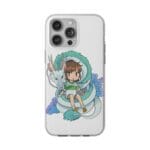 Spirited Away Chihiro and The Dragon Chibi iPhone Cases Ghibli Store ghibli.store