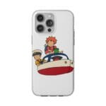 Ponyo and Sosuke on the Boat iPhone Cases Ghibli Store ghibli.store