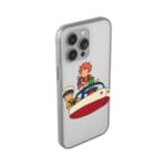 Ponyo and Sosuke on the Boat iPhone Cases Ghibli Store ghibli.store