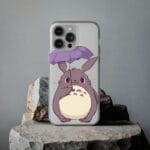 Totoro and Umbrella Cute iPhone Cases Ghibli Store ghibli.store