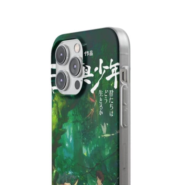 The Boy and The Heron Poster 5 iPhone Cases Ghibli Store ghibli.store