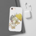 Mini Totoro and the Leaves iPhone Cases Ghibli Store ghibli.store