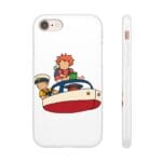 Ponyo and Sosuke on the Boat iPhone Cases Ghibli Store ghibli.store