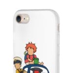 Ponyo and Sosuke on the Boat iPhone Cases Ghibli Store ghibli.store