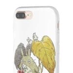 Mini Totoro and the Leaves iPhone Cases Ghibli Store ghibli.store