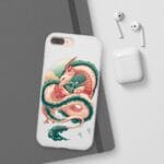 Spirited Away Haku Dragon Fanart iPhone Cases Ghibli Store ghibli.store