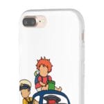 Ponyo and Sosuke on the Boat iPhone Cases Ghibli Store ghibli.store