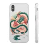 Spirited Away Haku Dragon Fanart iPhone Cases Ghibli Store ghibli.store