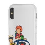 Ponyo and Sosuke on the Boat iPhone Cases Ghibli Store ghibli.store