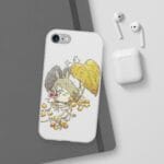 Mini Totoro and the Leaves iPhone Cases Ghibli Store ghibli.store