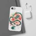 Spirited Away Haku Dragon Fanart iPhone Cases Ghibli Store ghibli.store