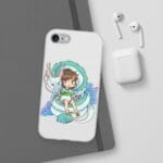 Spirited Away Chihiro and The Dragon Chibi iPhone Cases Ghibli Store ghibli.store