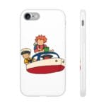 Ponyo and Sosuke on the Boat iPhone Cases Ghibli Store ghibli.store