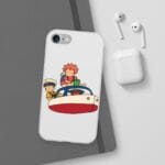 Ponyo and Sosuke on the Boat iPhone Cases Ghibli Store ghibli.store