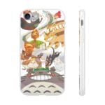 Totoro and Ghibli Friends Fanart iPhone Cases Ghibli Store ghibli.store