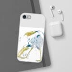 The Boy and The Heron – The Heron Sketch iPhone Cases Ghibli Store ghibli.store