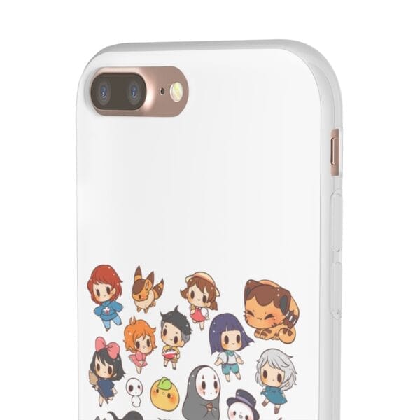 Ghibli Characters Cute Chibi Collection iPhone Flexi Case Ghibli Store ghibli.store