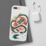 Spirited Away Haku Dragon Fanart iPhone Cases Ghibli Store ghibli.store