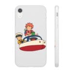 Ponyo and Sosuke on the Boat iPhone Cases Ghibli Store ghibli.store