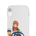 Ponyo and Sosuke on the Boat iPhone Cases Ghibli Store ghibli.store