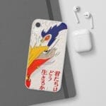 The Boy and The Heron Poster 3 iPhone Cases Ghibli Store ghibli.store