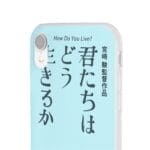 The Boy and The Heron – Hug iPhone Cases Ghibli Store ghibli.store