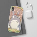 Totoro Family in Jungle iPhone Cases Ghibli Store ghibli.store