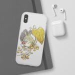 Mini Totoro and the Leaves iPhone Cases Ghibli Store ghibli.store