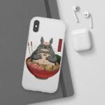 Totoro in the Ramen Bowl iPhone Cases Ghibli Store ghibli.store