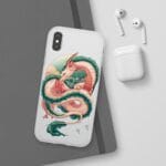 Spirited Away Haku Dragon Fanart iPhone Cases Ghibli Store ghibli.store