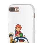 Ponyo and Sosuke on the Boat iPhone Cases Ghibli Store ghibli.store