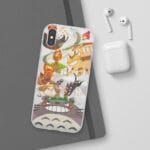 Totoro and Ghibli Friends Fanart iPhone Cases Ghibli Store ghibli.store