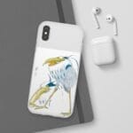 The Boy and The Heron – The Heron Sketch iPhone Cases Ghibli Store ghibli.store