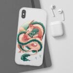 Spirited Away Haku Dragon Fanart iPhone Cases Ghibli Store ghibli.store