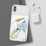 The Boy and The Heron – The Heron Sketch iPhone Cases Ghibli Store ghibli.store