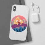 How’s Moving Castle – Calcifer Fanart iPhone Cases Ghibli Store ghibli.store